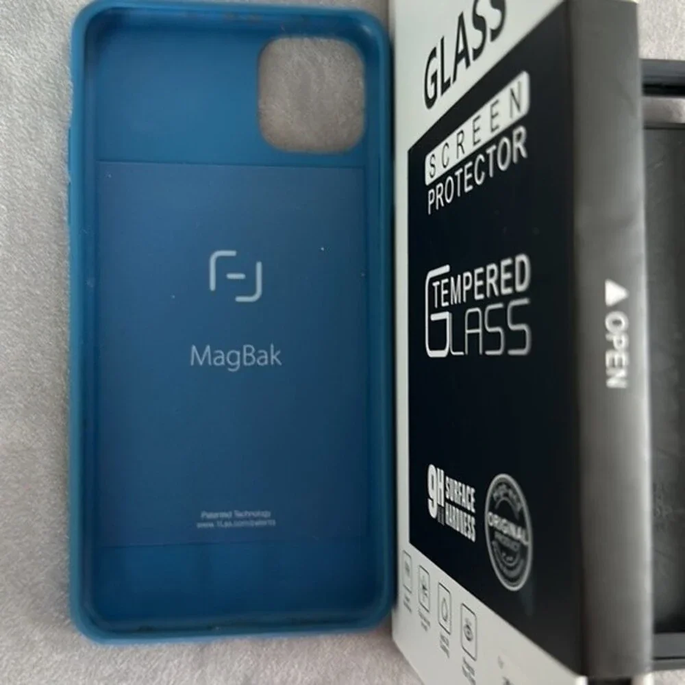 IPhone Max Screen Protector & Two Phone Cases